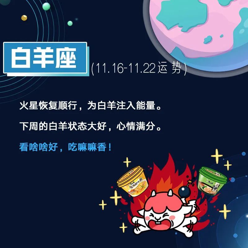 下周星座运势速览